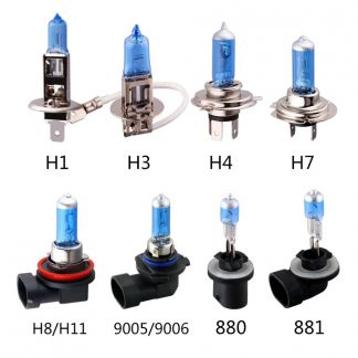 Разновидности типов лампочек для фар автомобилей