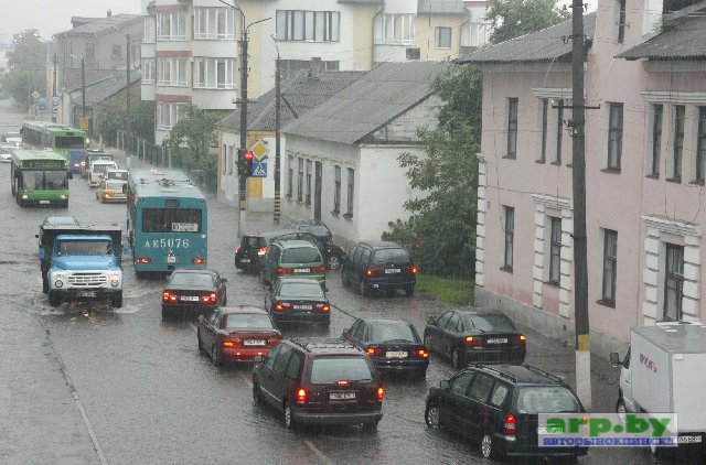 потоп в Пинске улица Кирова