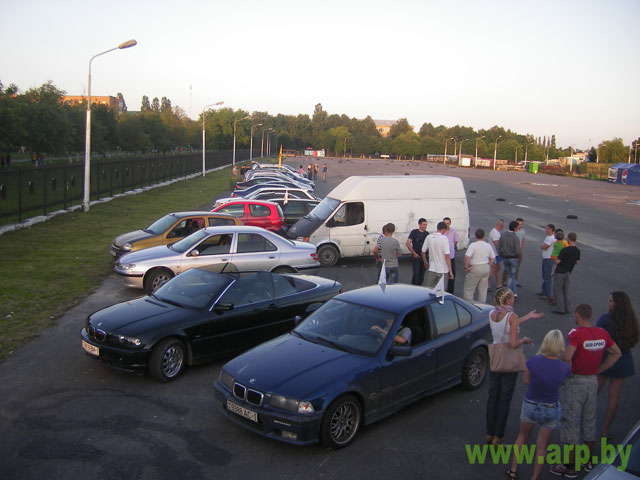 Встреча авто клубов Пинска: Audi, Mercedes-Benz, BMW, Opel, Peugeot