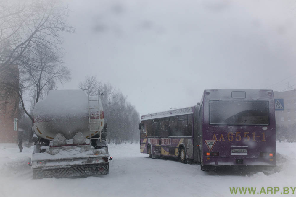 Состояние дорог в городе Пинске - Фотосюжет-27
