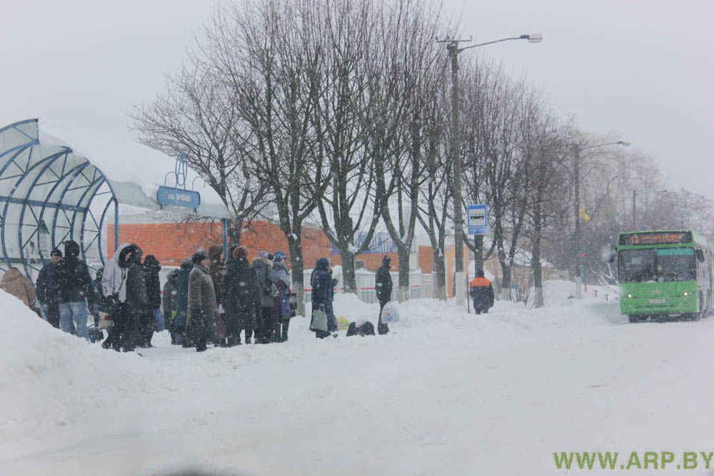 Состояние дорог в городе Пинске - Фотосюжет-33