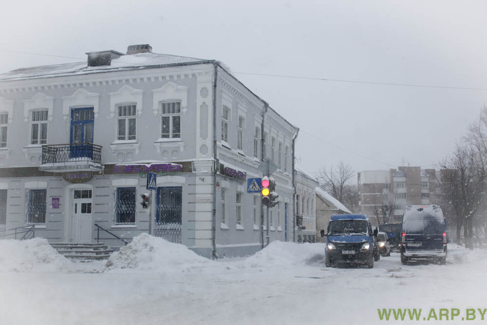 Состояние дорог в городе Пинске - Фотосюжет-43
