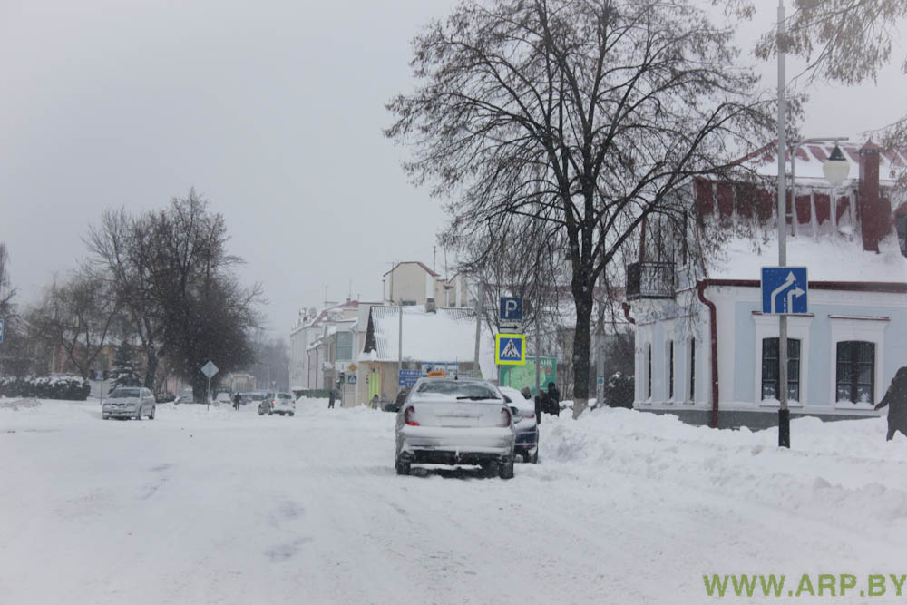 Состояние дорог в городе Пинске - Фотосюжет-47