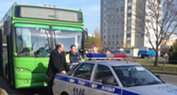 В Пинске произошло ДТП с участием рейсового автобуса