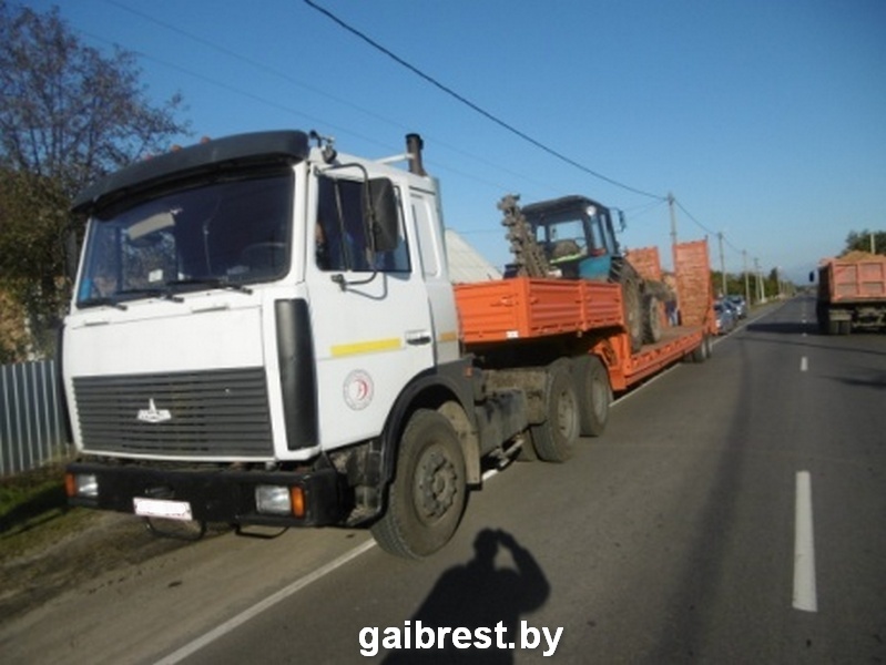 ДТП в Пинском районе: пешеход угодил под колеса МАЗа